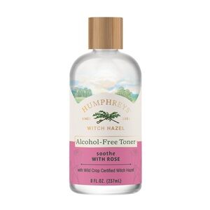 HUMPHREYS Alcohol-Free Witch Hazel Toner Soothe With Rose